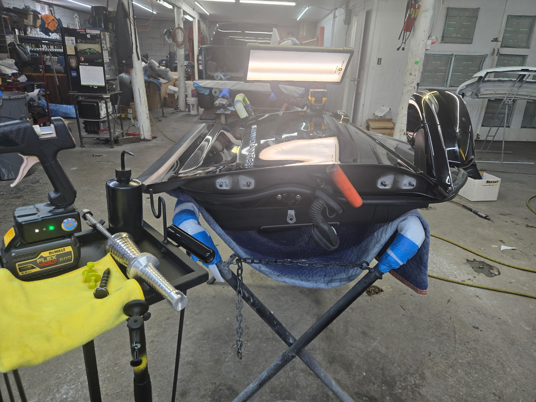 Mechanic working